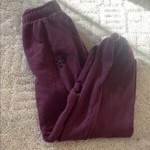Kids Maroon Sweatpants